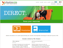 Tablet Screenshot of absaloncrm.com